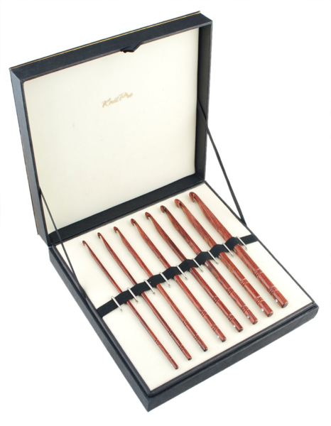 KnitPro Symfonie Rose Deluxe Crochet Hook Set