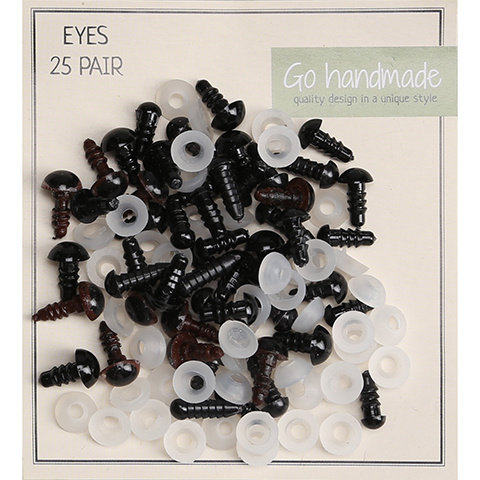 Go Handmade Safety Eyes Mix