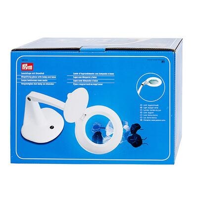 Prym Magnifying glass with lamp and base