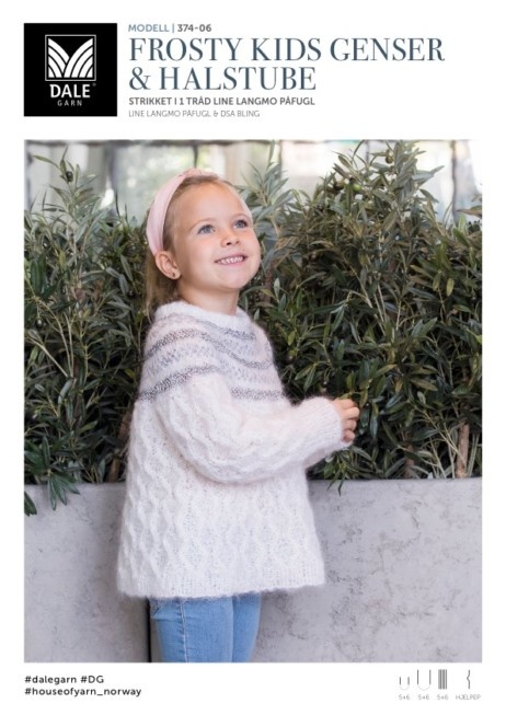 DG374-06 Frosty Kids Sweater &amp; Halstube