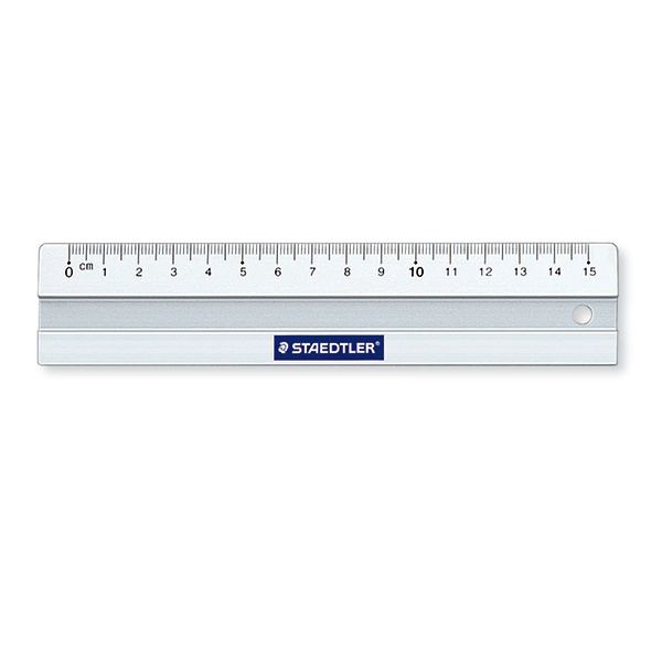 STAEDTLER aluminium lineal 15 cm