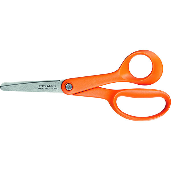 Fiskars Børnesaks, Orange, Højre