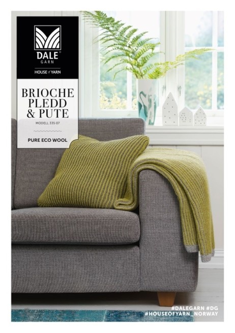 DG335-07 Brioche Plaid &amp; Pillow