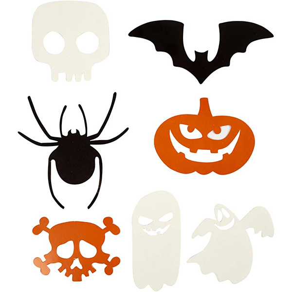 Halloween Motifs, 5-10 cm, 180 g, 50 pcs