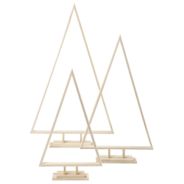 Christmas trees 40-60 cm, 3 pcs