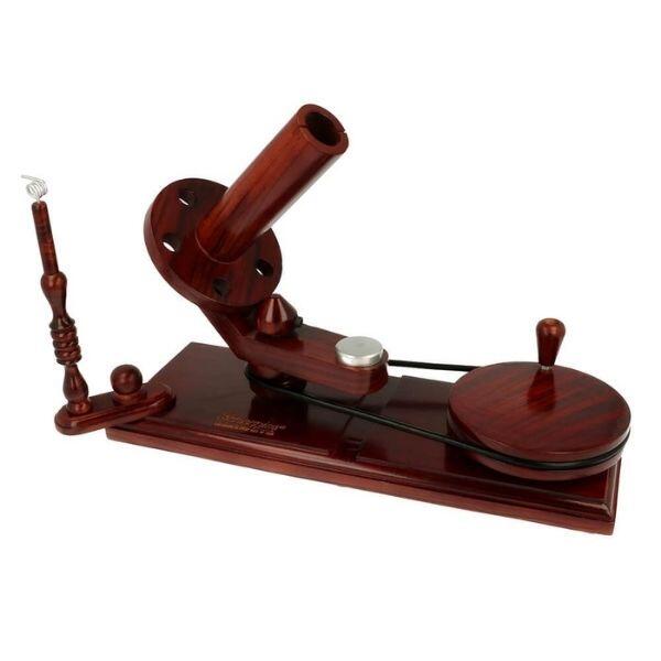Scheepjes Ball Winder w. Table clamp Dark beech