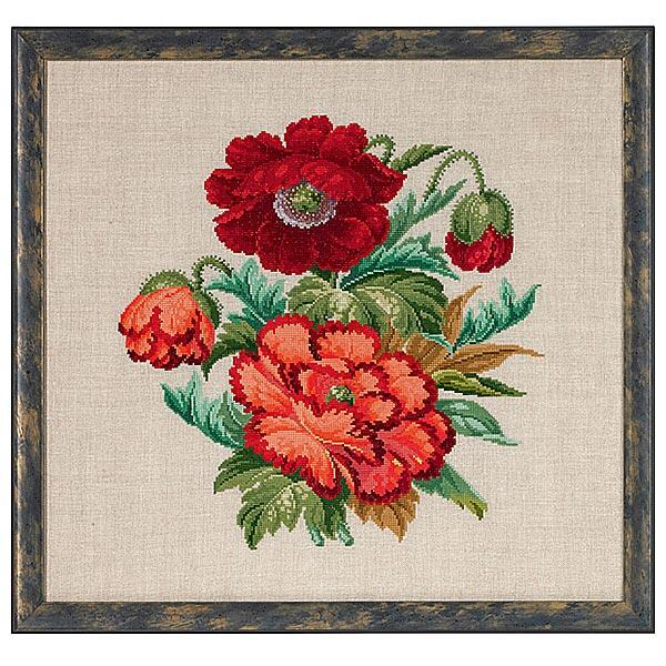 Embroidery kit Poppy