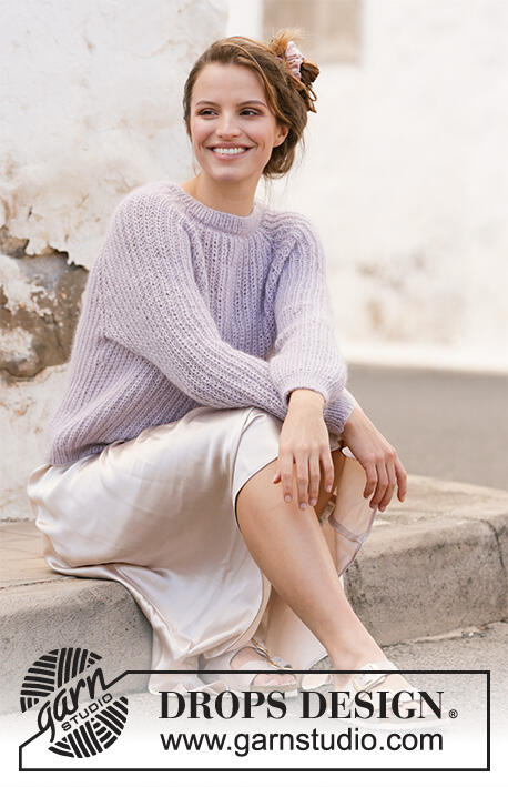 213-33 Lavender Puff by DROPS Design