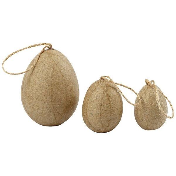Papier-maché Eggs