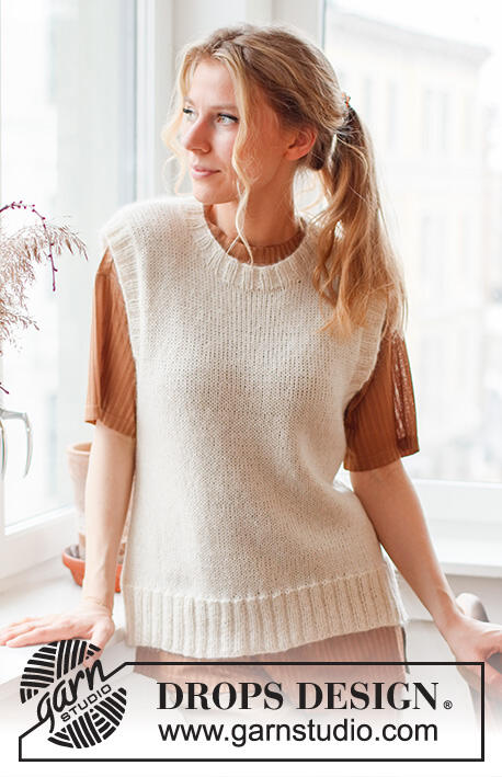 220-41 Annabelle Vest by DROPS Design