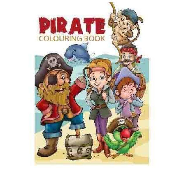 Coloring book A4 Pirate 1, 16 pages