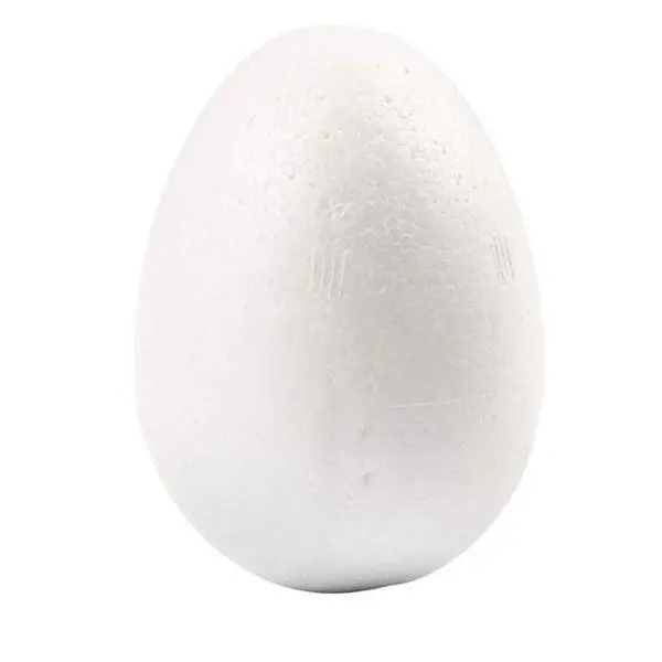 Polystyrene Eggs, 6 cm, 50 pcs