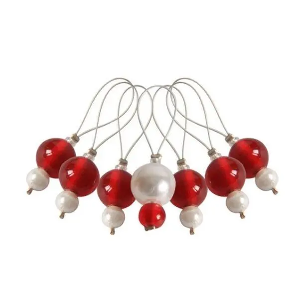 KnitPro ZOONI Stitch Markers Amaranth, 7 pcs