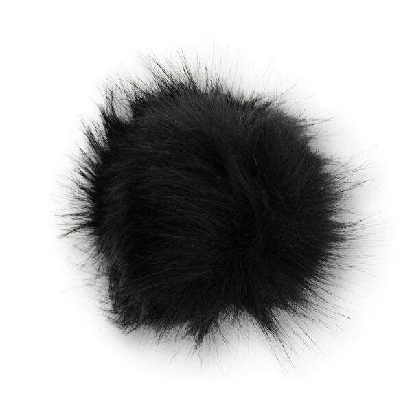 Pompom Acrylic, 12 cm Black