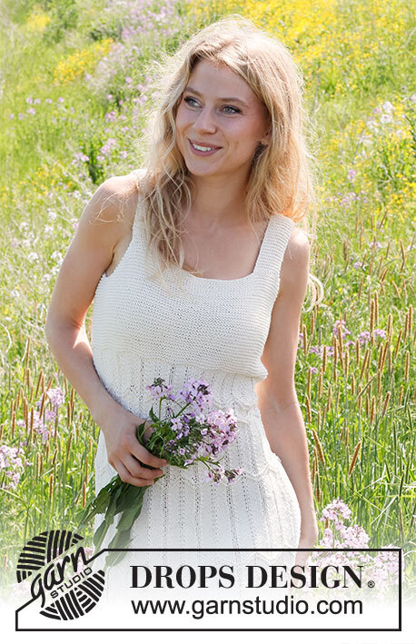 232-12 White Peony by DROPS Design