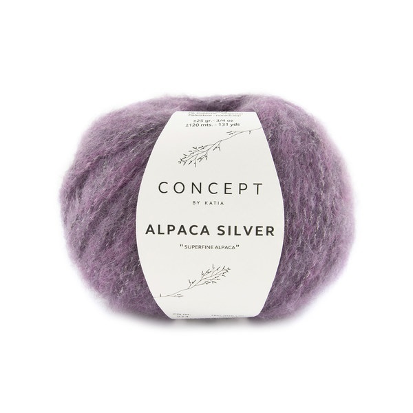 Katia Alpaca Silver 274 Lilac-silver