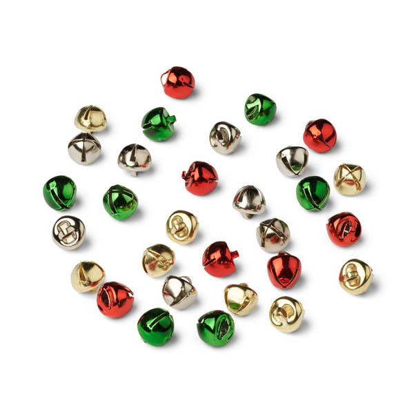 HobbyArts Bells, Colour Mix, 30 pcs.