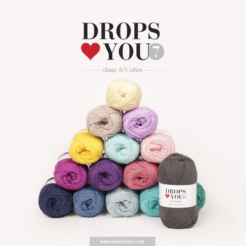DROPS Loves You 7 Yarn Pack - 19 pcs