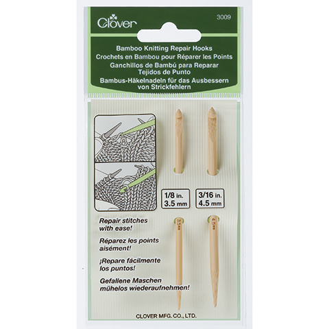 Clover Knitting Repair Hooks