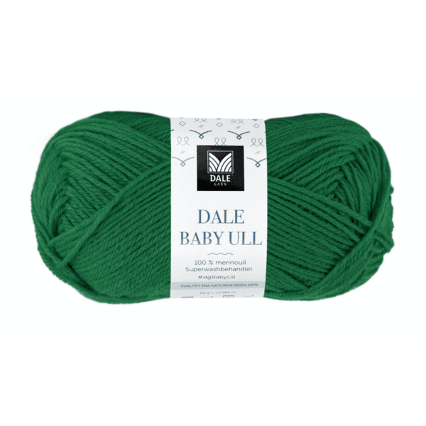 Dale Baby Ull 8542 Flaskegrøn