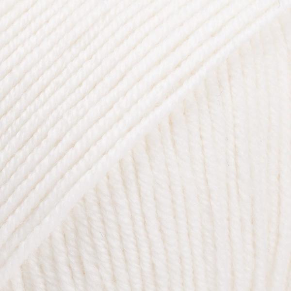 DROPS Baby Merino 01 White (Uni Color)