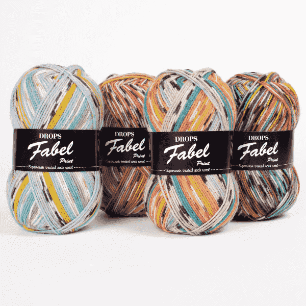 DROPS Fabel Print