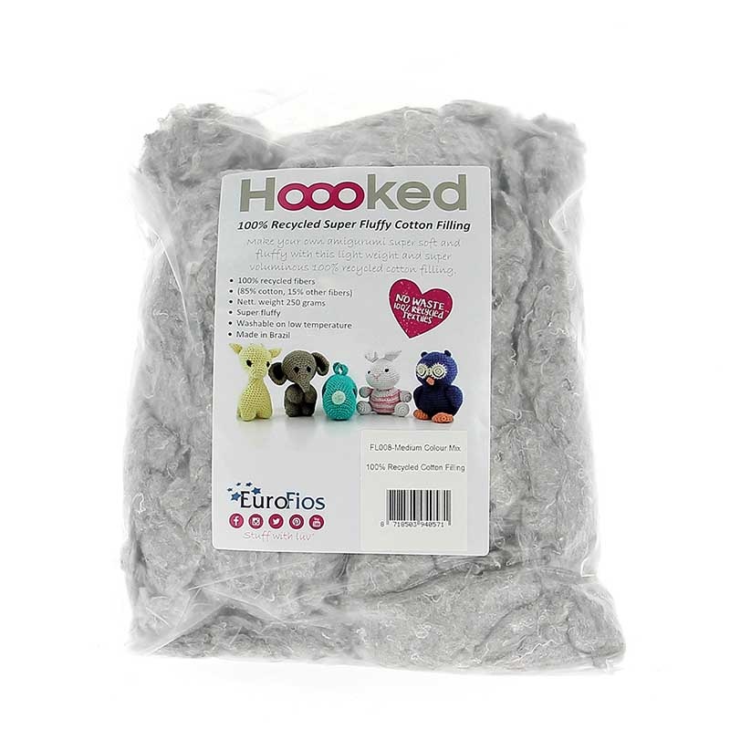 Hoooked 100% Recycled Cotton Filling