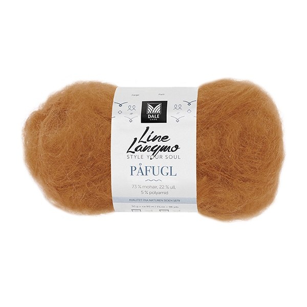Dale Line Langmo Påfugl 7930 Saffron yellow