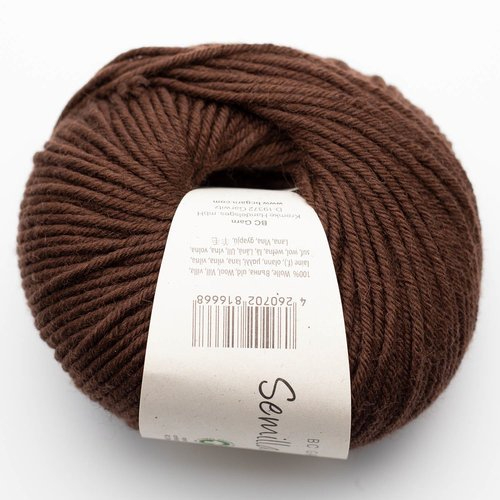 BC Garn Semilla GROSSO 019 Dark brown GOTS