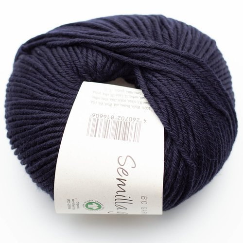 BC Garn Semilla GROSSO 027 Navyblue GOTS