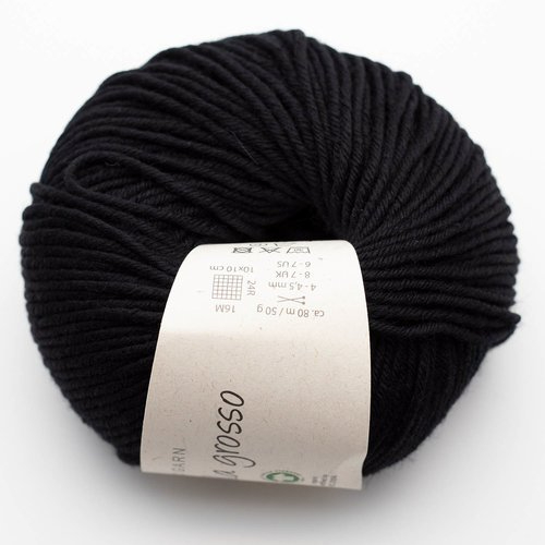 BC Garn Semilla GROSSO 031 Black GOTS