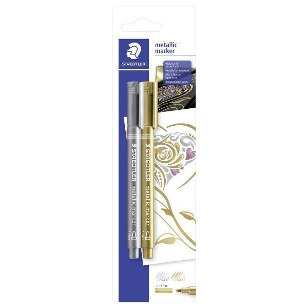 STAEDTLER Metallic marker, 2 pcs