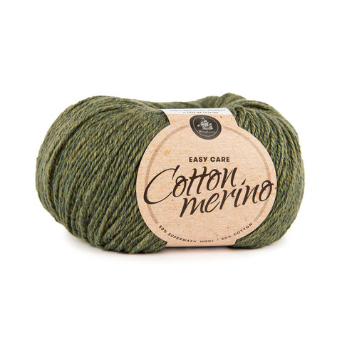 Mayflower Easy Care Cotton Merino S13 Dark Olive (UNI COLOUR)