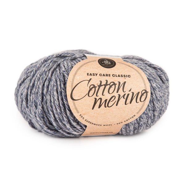 Mayflower Cotton Merino Classic 311 Navy blue (MIX)
