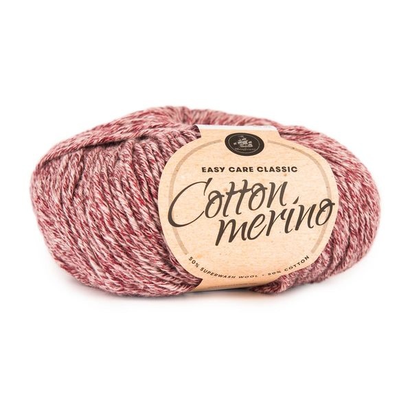 Mayflower Cotton Merino Classic 312 Bordeaux Red (MIX)
