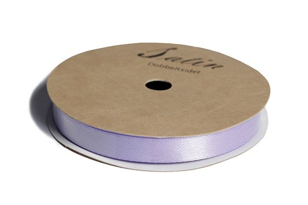 Satin ribbon 9 mm light purple