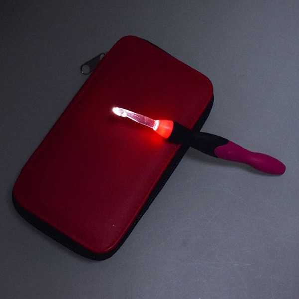 Crochet Light, Hæklenålesæt, Genopladeligt