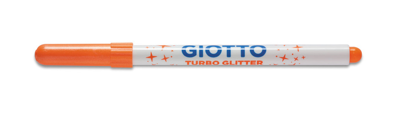 Giotto Turbo Glitter Tusser, 8 stk