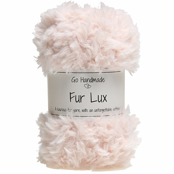 Go Handmade Fur Lux 17664 Perle rosa
