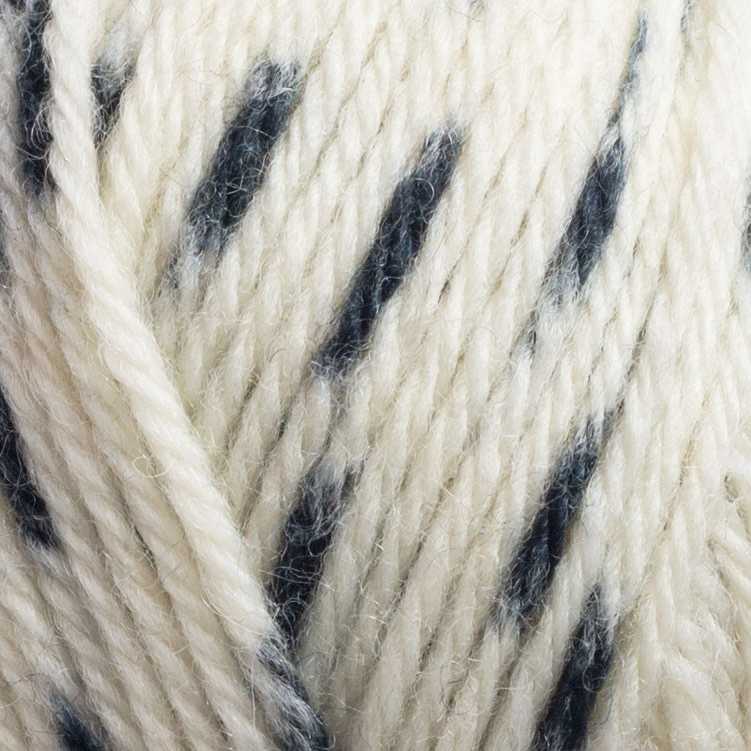 Raggi 100g 15107 Nature white / black dots