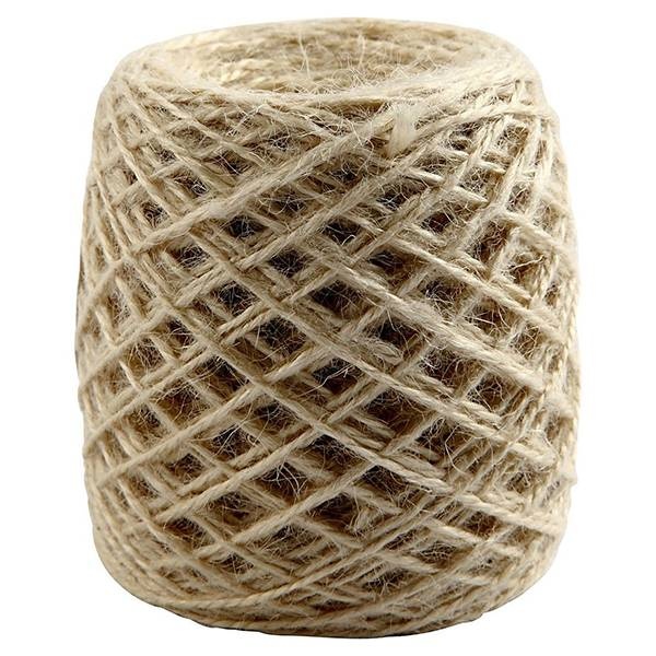 Naturhamp, 1-2 mm, 150m Natur