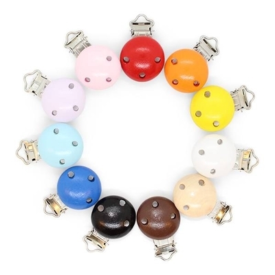 HobbyArts Seals Clip Wood, Round, 1 pcs