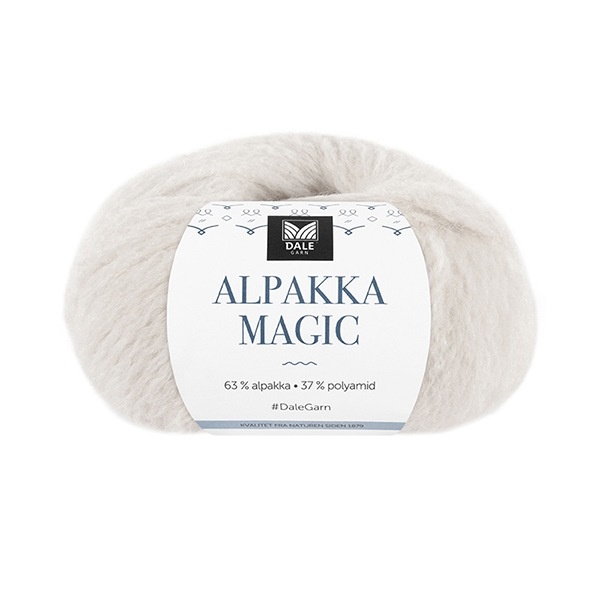 Dale Alpakka Magic 304 Off white