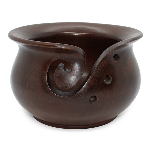 HobbyArts Yarn Bowl Wood