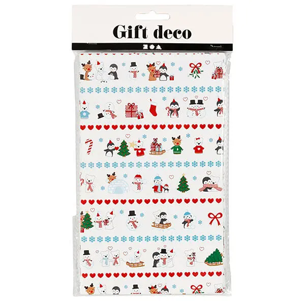 Paperbags Polar fun, 8 pcs