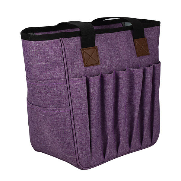 Knitting Bag Rectangular Purple
