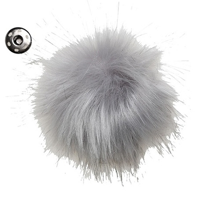 Go Handmade Pompon with push button, 10 cm