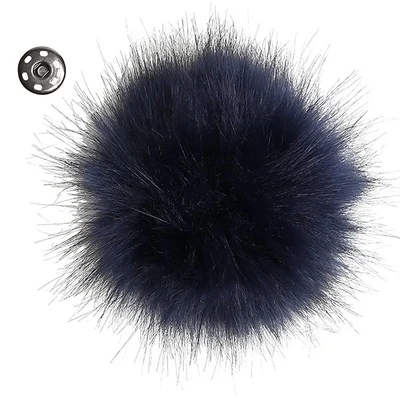 Go Handmade Pompon with push button, 10 cm