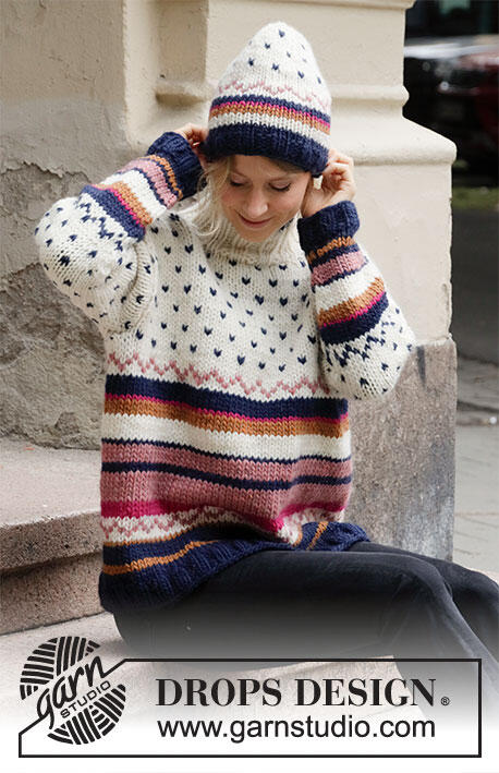 206-42 Winter Sunset by DROPS Design