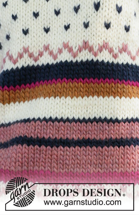 206-42 Winter Sunset by DROPS Design